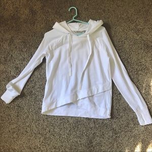 Athlete White hoodie